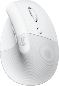 Мишка LOGITECH Lift Bluetooth Vertical Ergonomic Mouse - OFF-WHITE-PALE GREY - B2B