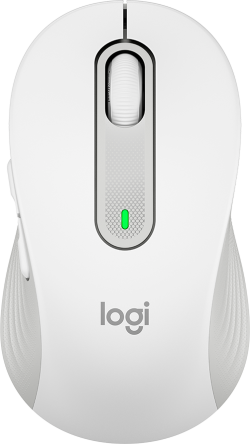 Мишка Logitech Signature M650, Bluetooth, 5 бутона, 4000 dpi, бял цвят