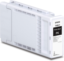 Касета с мастило Epson UltraChrome Pro 6 T48U1, за Epson SureColor SC-P8500 Series, черен, 350ml на най-ниска цени