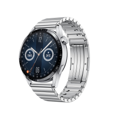 Смарт часовник Huawei Watch GT 3 46mm, Jupiter-B19T, Stainless Steel