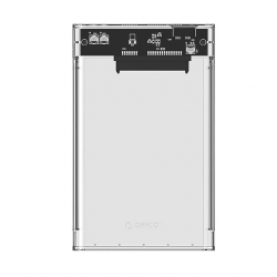 Кутия/Чекмедже за HDD Orico 2139U3-CR-PRO за 2.5" (6.35 cm) HDD-SSD, USB 3.0, прозрачна