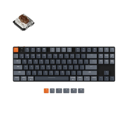 Клавиатура Keychron K1 SE TKL, USB, RGB LED подсветка, геймърска, механична, Черна