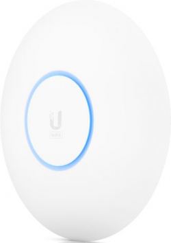 Безжично у-во Ubiquiti U6-Pro, WiFi 6, 1x GbE порт, 4x4 MIMO, без PoE адаптер