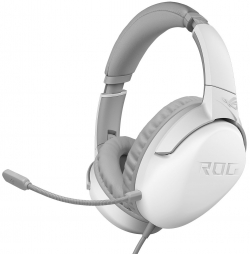 Слушалки ASUS ROG Strix Go Core, Over-Ear, Микрофон, Геймърски, 32 Ω, 1.2м, Бели