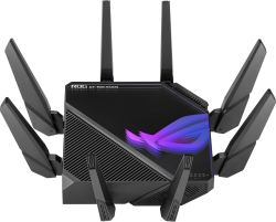 Безжичен рутер ASUS ROG Rapture GT-AXE16000 Quad-band WiFi 6E 802.11ax Gaming Router