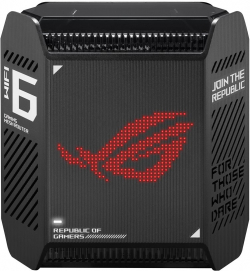 Безжични WiFi Mesh системa Asus ROG Rapture GT6 1PK AX10000, Whole-Home Tri-band Mesh WiFi 6