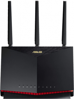Безжичен рутер Asus RT-AX86U Pro AX5700 Dual Band WiFi, 2.4/5 GHz, гигабитов