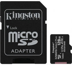 SD/флаш карта Micro SDXC 128G UHS-I Cl10+Adapt., Kingston Select+