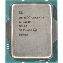 Процесор Intel Core i3-12100, 4 Cores, 8 Threads (3.3GHz Up to 4.3GHz, 12MB, LGA1700)