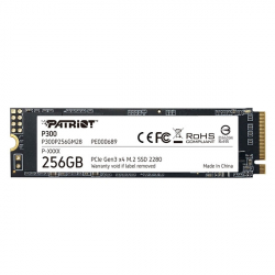 Хард диск / SSD SSD Patriot P300 256GB M.2 2280 PCIe NVMe