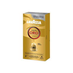 Продукт Lavazza Кафе капсула Qualita Oro Nespresso, стандарт, алуминиева, 10 броя