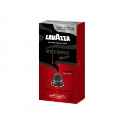 Продукт Lavazza Кафе капсула Classico Nespresso, стандарт, алуминиева, 10 броя