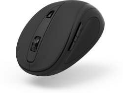 Безжична мишка Hama MW-400 V2, 6-бутонна, Ергономична, USB, Черна