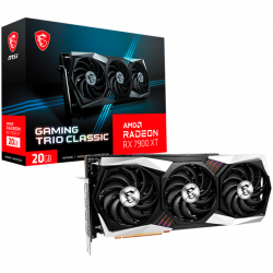 Видеокарта MSI Video Card AMD Radeon RX 7900 XT GAMING TRIO CLASSIC 20G, 20GB GDDR6