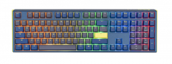 Клавиатура Ducky One 3, Full Size Hotswap,  Cherry MX Black, RGB, PBT Keycaps, Синя