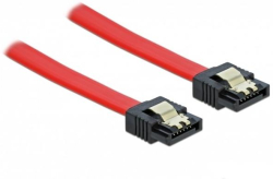 Кабел/адаптер Интерфейсен кабел SATA III DeLock, Прави конектори, 30 cm.