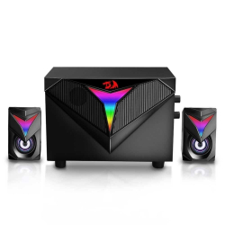 Колонки RGB LED 2.1 стерео колонки Redragon Toccata GS700-BK