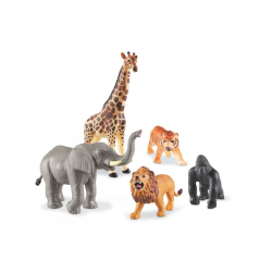  Learning Resources Животни, екзотични, 5 броя