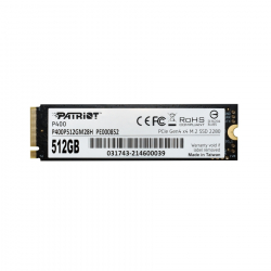 Хард диск / SSD Patriot P400 512GB M.2 2280 PCIE Gen4 x4