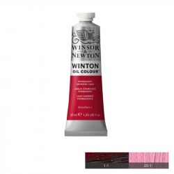 Канцеларски продукт Winton Маслена боя, Permanent Crimson Lake, 37 ml