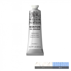 Канцеларски продукт Winton Маслена боя, Titanium White, 37 ml