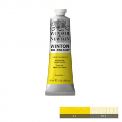 Канцеларски продукт Winton Маслена боя, Lemon Yellow Hue, 37 ml