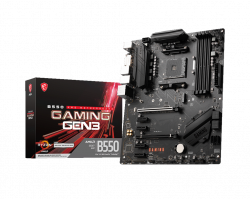 Дънна платка MSI Main Board Desktop B550 GAMING GEN3 (AMD B550 Chipset) AM4, 2xPCI-Ex16)