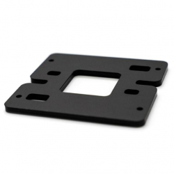 Кутия/Чекмедже за HDD Монтажна рамка Thermal Grizzly AM5 Short Backplate, Алуминий, Черен