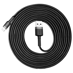 Кабел/адаптер Baseus Cafule Cable Durable Nylon Braided Wire USB -Lightning QC3.0 2A 3 м