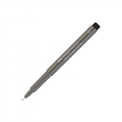 Канцеларски продукт Faber-Castell Тънкописец Pitt Pen 273, S, топлосив