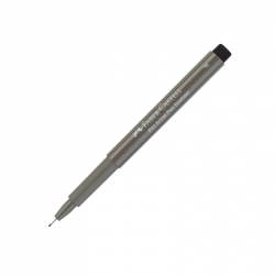 Канцеларски продукт Faber-Castell Тънкописец Pitt Pen 273, F, топлосив