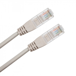 Медна пач корда VCom Пач кабел LAN UTP Cat5e Patch Cable - NP512B-3m