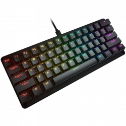 Клавиатура Cougar Puri Mini RGB, геймърска, с кабел, механични суичове, черен