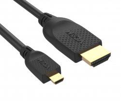 Кабел/адаптер VCom кабел HDMI M - Micro HDMI M (type D) - CG587-1.8m на най-ниска цени