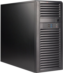 Кутия SUPERMICRO CSE-732D4-668B, Middle Tower, ATX, USB 2.0, USB 3.0, 80+ platinum, Черен