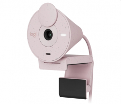 Уеб камера Logitech Brio 300 Full HD webcam, rose