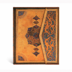 Канцеларски продукт Paperblanks Тефтер Safavid, Ultra, широки редове, твърда корица, 72 листа