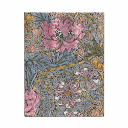 Канцеларски продукт Paperblanks Тефтер William Morris, Ultra, широки редове, твърда корица, 72 листа