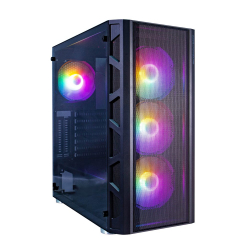 Кутия 1stPlayer Кутия Case ATX - Firebase XP-E RGB с включени 4бр. вентилатора