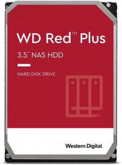 Хард диск / SSD Western Digital Red PLUS NAS, 3TB, 5400rpm, 128MB, SATA 3