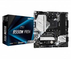 Дънна платка ASRock B550M Pro4, AM4