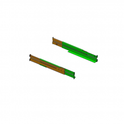 Аксесоар за шкаф Rелси Powerwalker RK6, За вграждане в шкаф