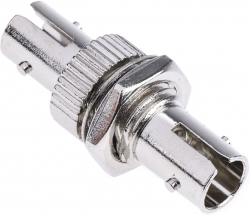 Мрежов аксесоар ST оптичен адаптер, мултимод 50-125, черен, Conneu