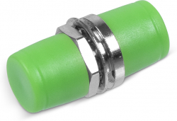 Мрежов аксесоар FC-APC симплексен оптичен адаптер, сингълмод 9-125, зелен, Conneu