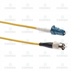 Оптична пач корда FC/UPC-LC/UPC, Сингъл мод, Симплекс, 3мм, 12м