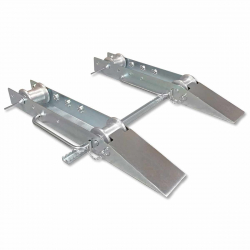 Инструмент/Тестер Лост за свързване на релси за развиване на тежки макари с кабели - 800-1850 мм