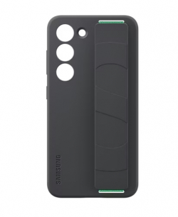 Калъф за смартфон Samsung S23 S911 Silicone Grip Case, Black