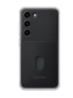 Калъф за смартфон Samsung S23 S911 Frame Cover, Black-Transparent