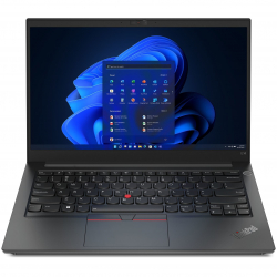 Лаптоп Lenovo ThinkPad E14, Core i7-1255U, 16GB DDR4, 512GB SSD NVMe, MX550 2GB, 14" FHD