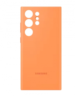 Калъф за смартфон Samsung S23 Ultra S918 Silicone Case, Orange
